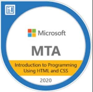 MTA Introduction to Programming Using HTML and CSS Course in Dubai